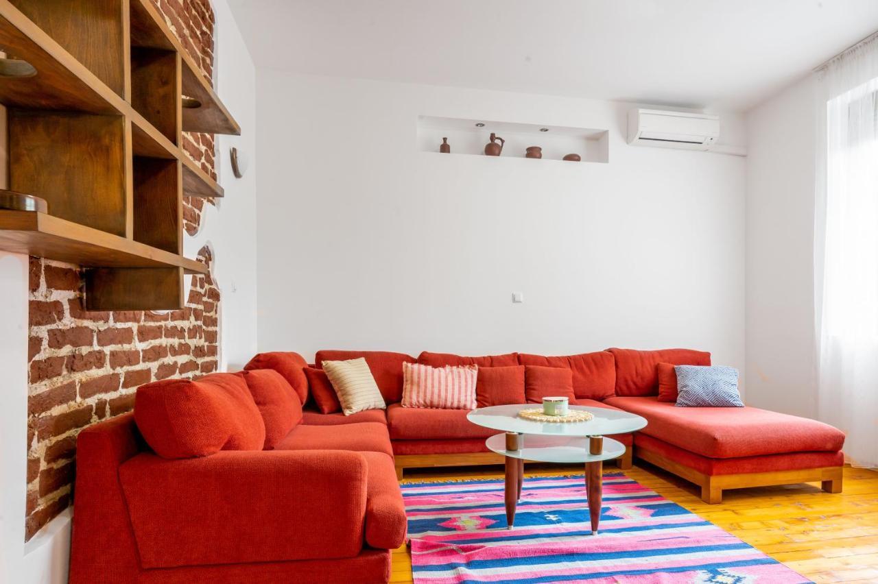 Sofia'S Vintage Gem: Spacious 2Bd Flat On Solunska公寓 外观 照片